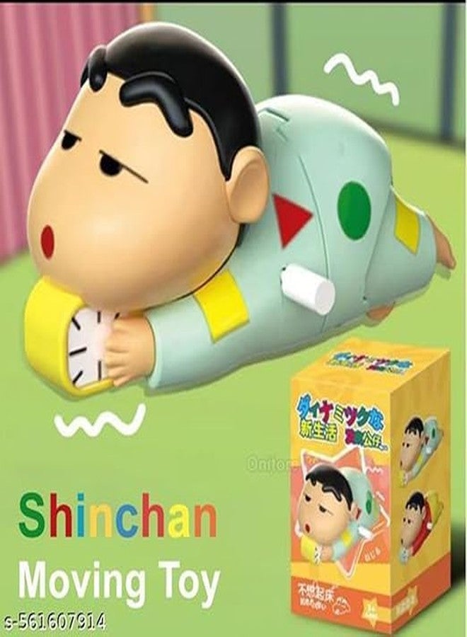 Bitrexup Shinchan Moving Toy | Shinchan Action Figure Toys for Boys & Girls Multicolour | Shin-chan White Moving (Shinchan Moving Toy Blue) - Image 5